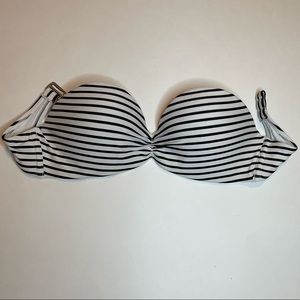 Push Up Strapless Hollister Swim Suit Top